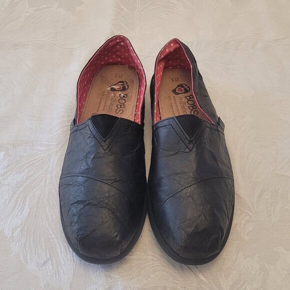 Bobs Rip Stop Black Flats - Picture 1 of 6